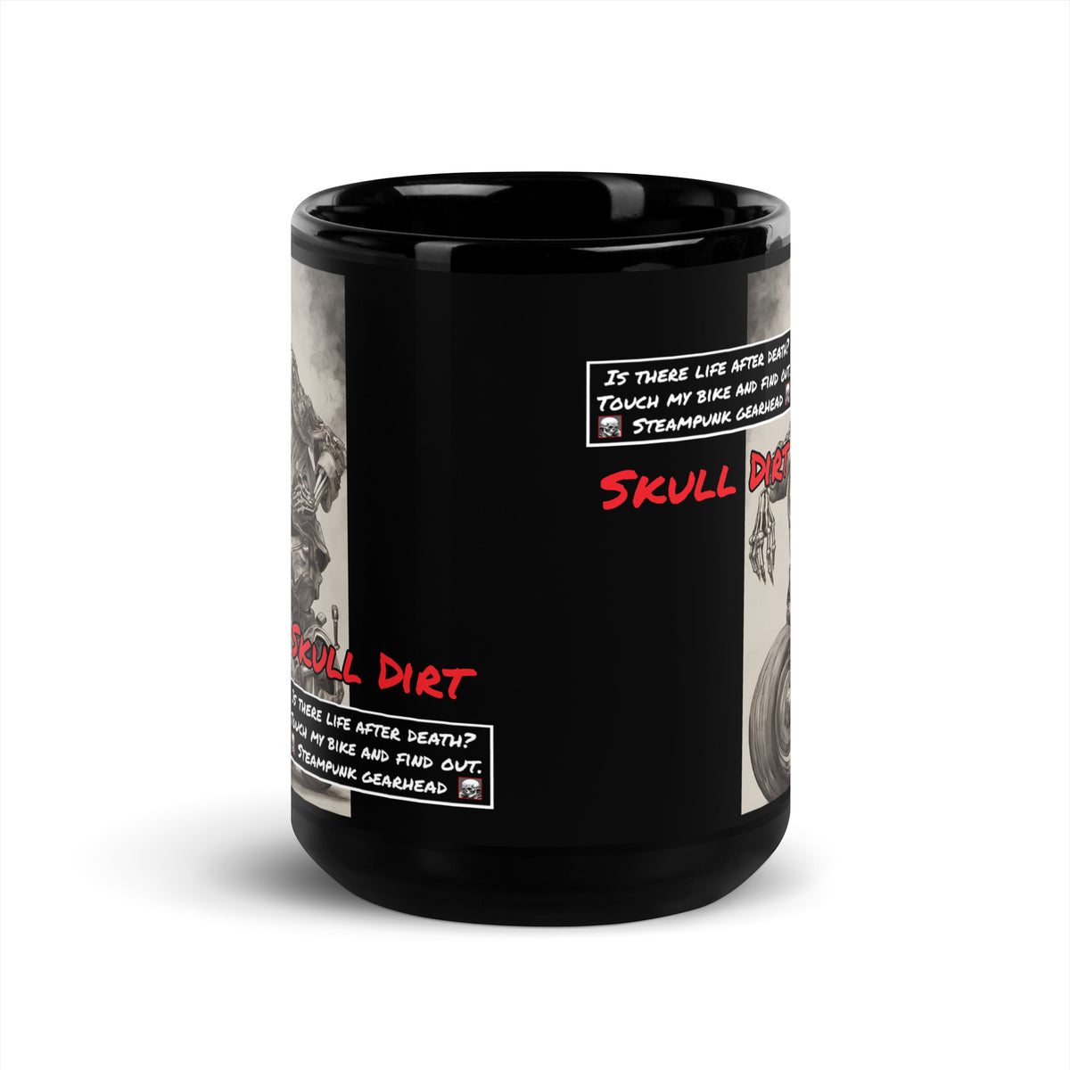 "Life After Death Black Glossy Mug LafD MugS