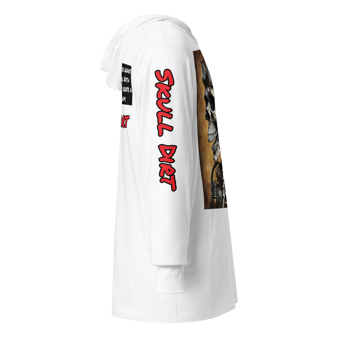"Tapestry Of Wisdom" Hooded long-sleeve tee TofW