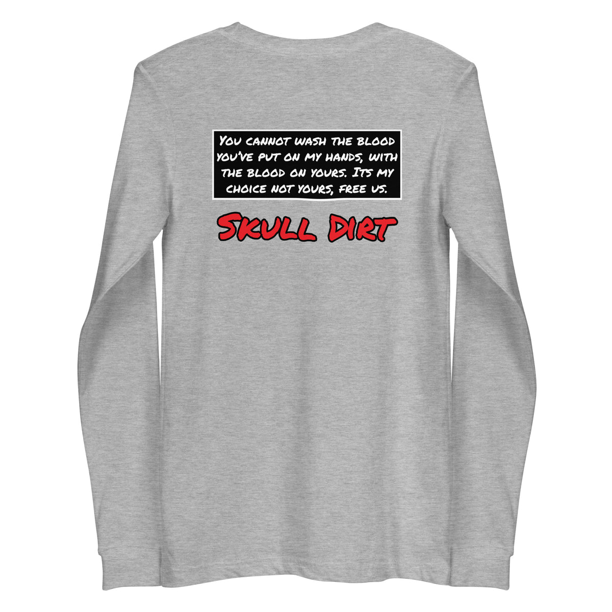"Bloody Hands" Unisex Long Sleeve TeeS LonS