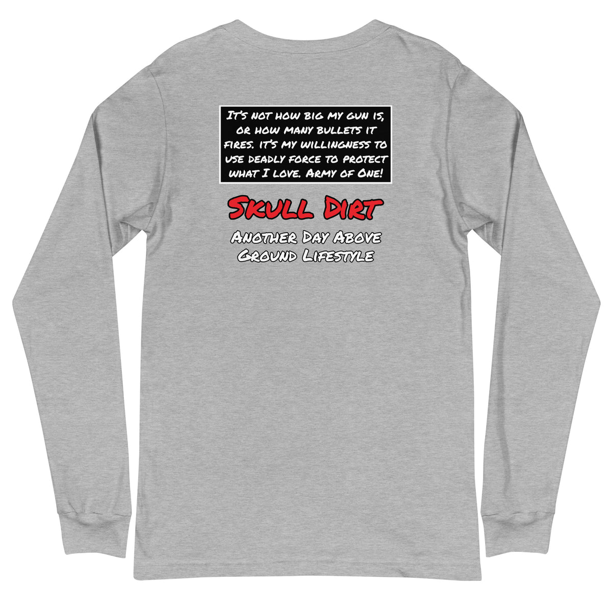 "Army Of One" Unisex Long Sleeve Tee AofO LonS