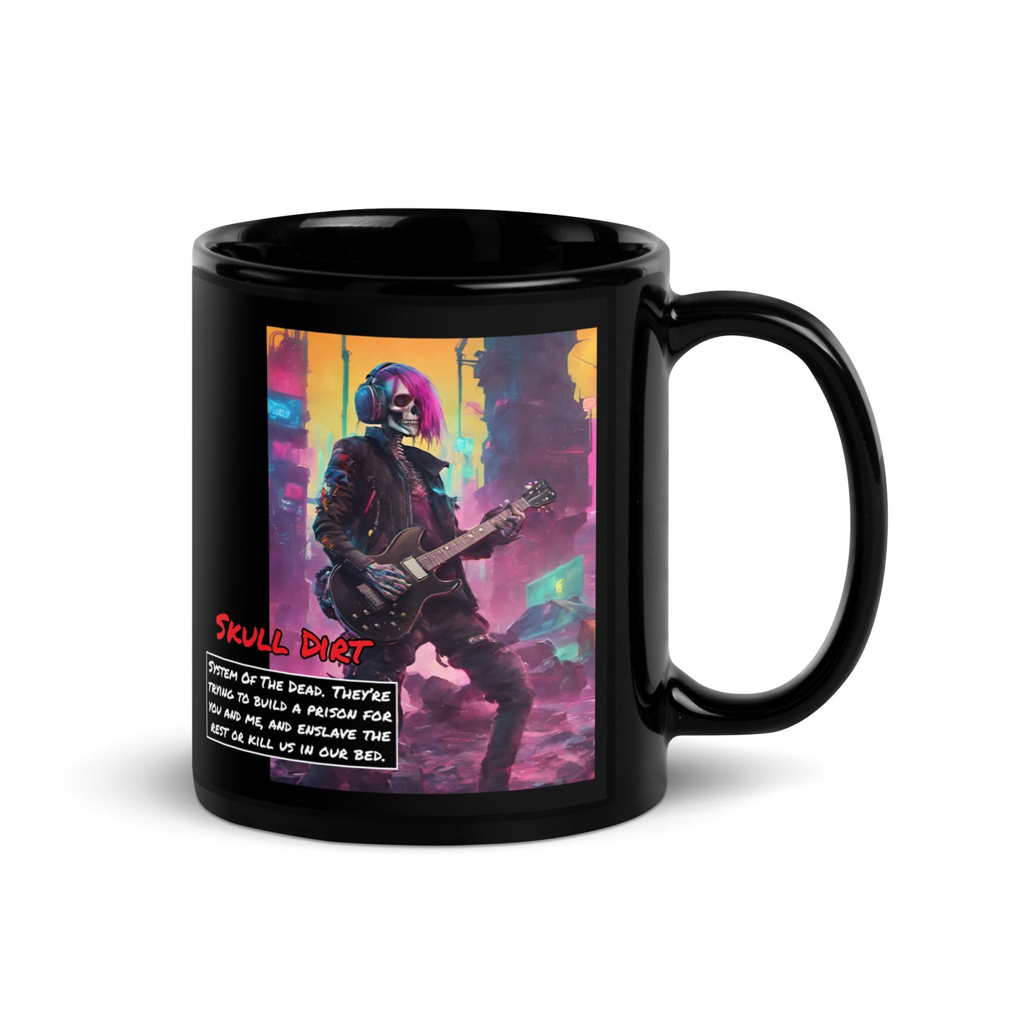 "System Of The Dead" Black Glossy Mug SofD MugS