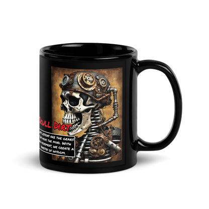 "Tapestry Of Wisdom" Black Glossy Mug TofW MugS