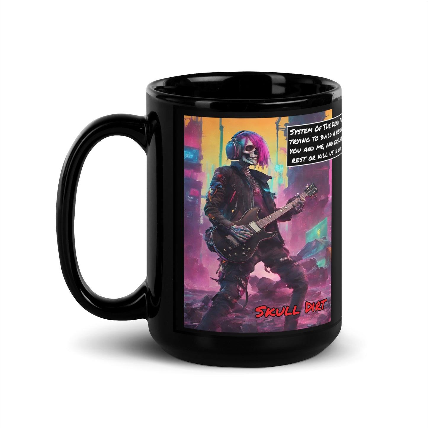 "System Of The Dead" Black Glossy Mug SofD MugS