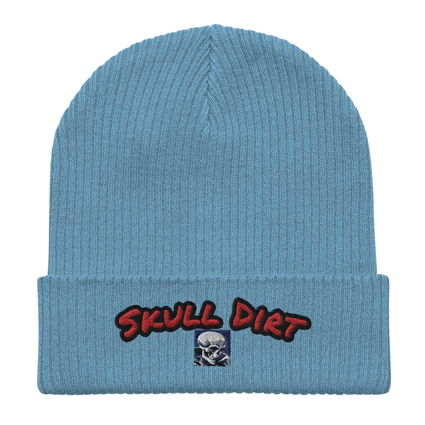 Skull Dirt Organic ribbed beanie AinO HatS