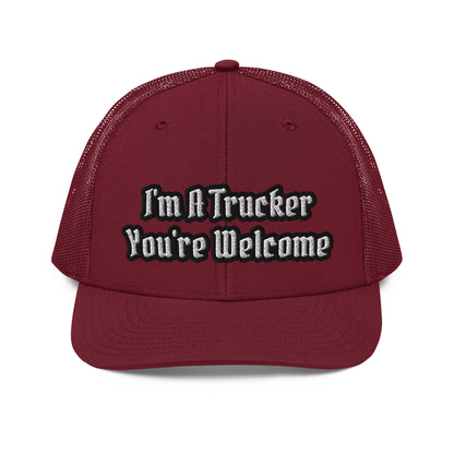 "You're Welcome" Trucker Cap HatS