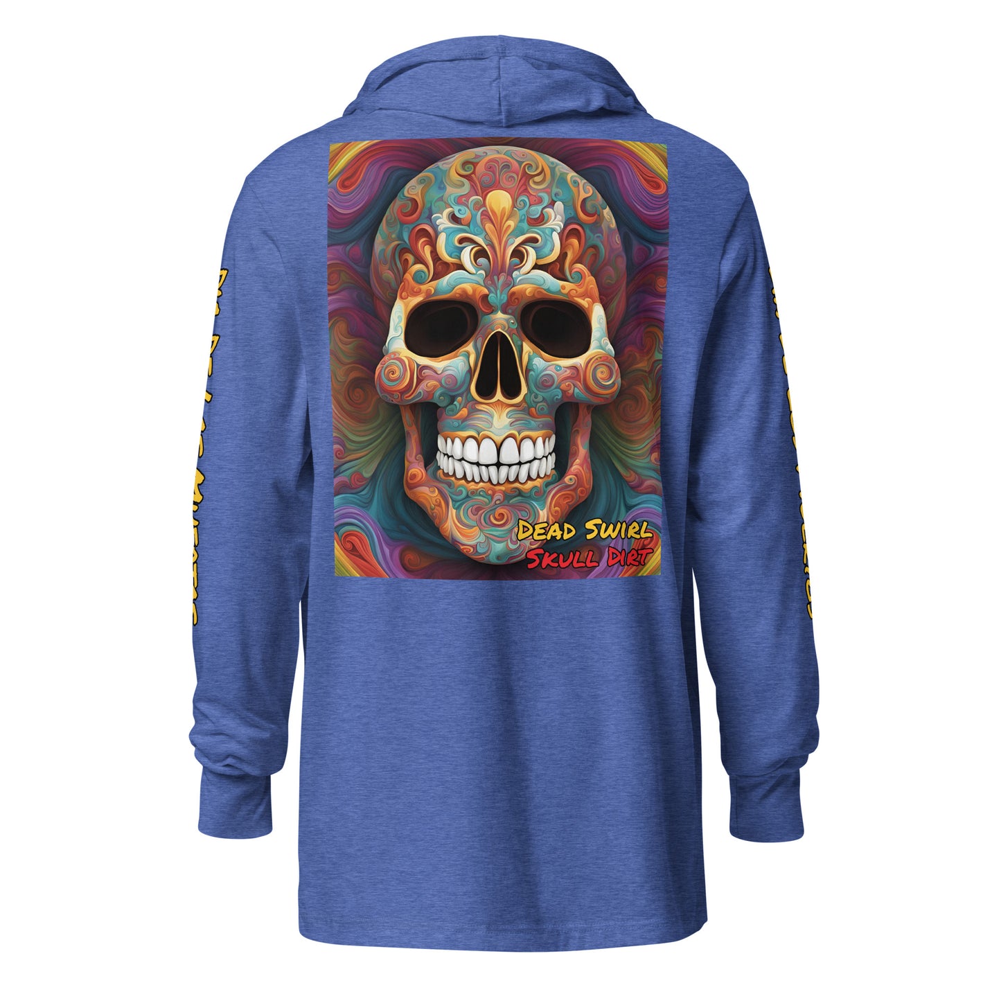 "Dead Swirl" Hooded long-sleeve tee DeaS LonS CnD