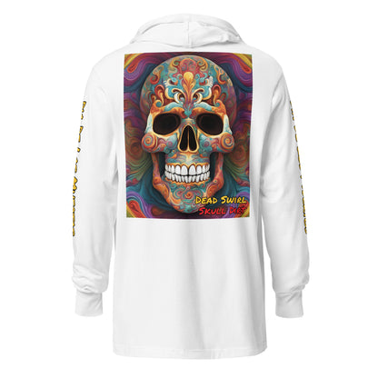 "Dead Swirl" Hooded long-sleeve tee DeaS LonS CnD