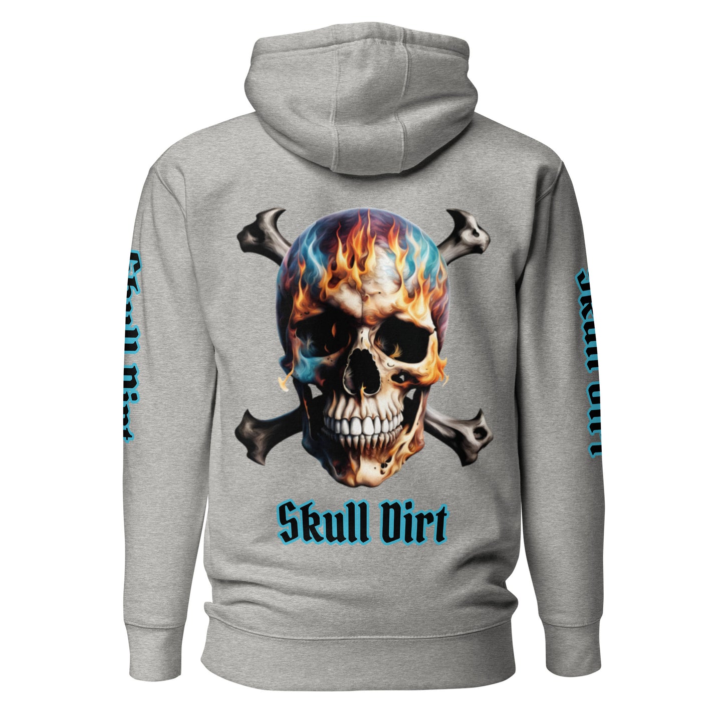 "SkullDirt Crossbone" Unisex Hoodie HodI