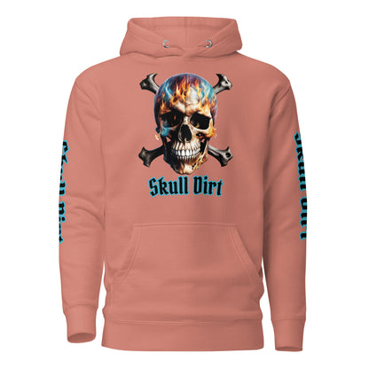 "SkullDirt Crossbone" Unisex Hoodie HodI