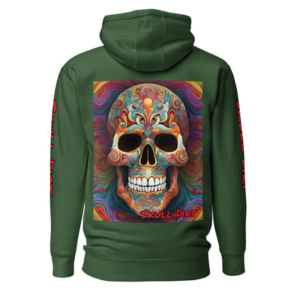 "Dead Swirl" Unisex Hoodie CandySkulls HoDI