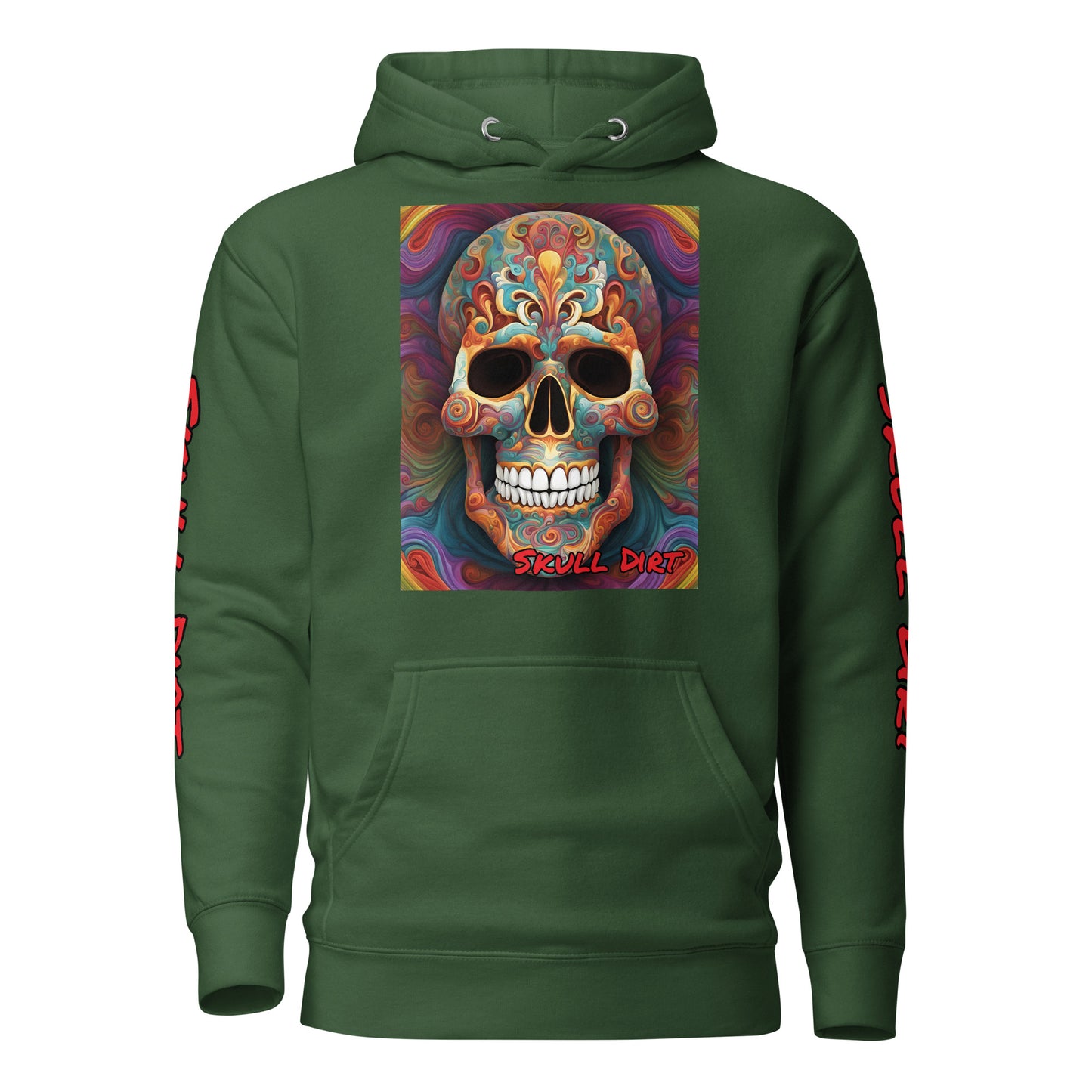 "Dead Swirl" Unisex Hoodie CandySkulls HoDI