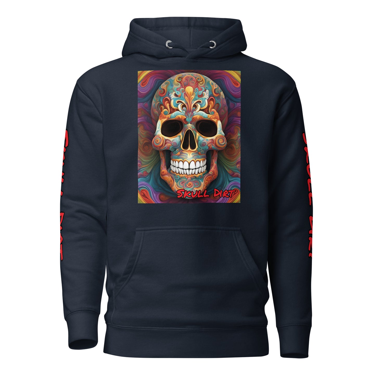 "Dead Swirl" Unisex Hoodie CandySkulls HoDI