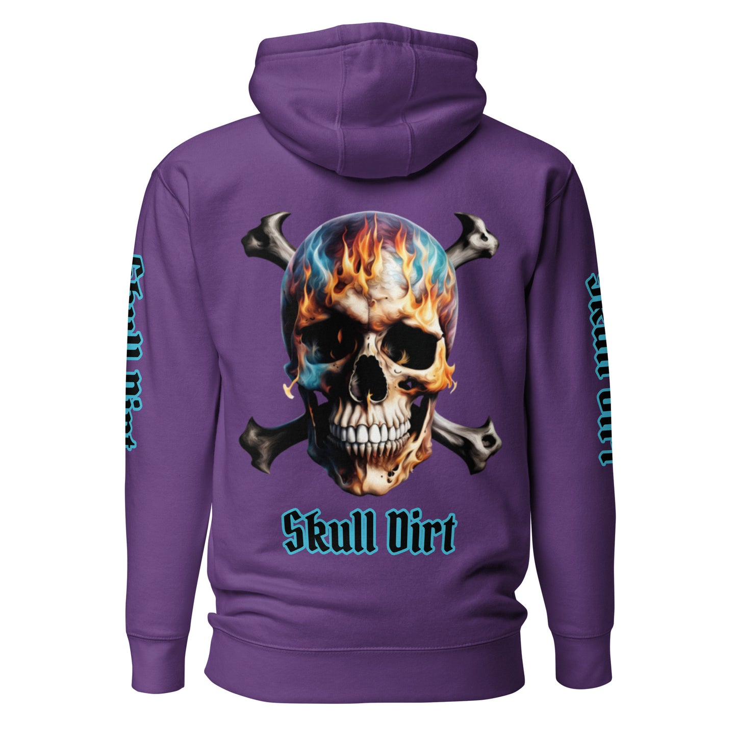 "SkullDirt Crossbone" Unisex Hoodie HodI