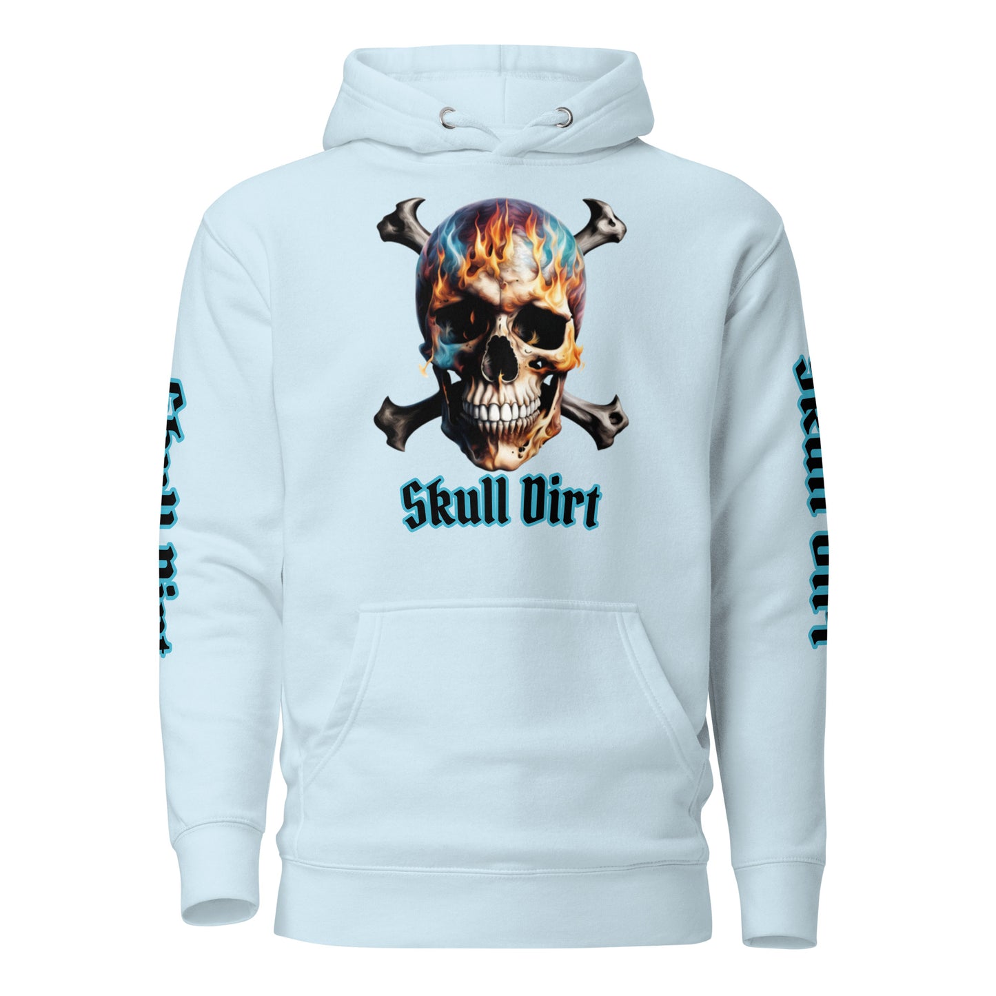 "SkullDirt Crossbone" Unisex Hoodie HodI