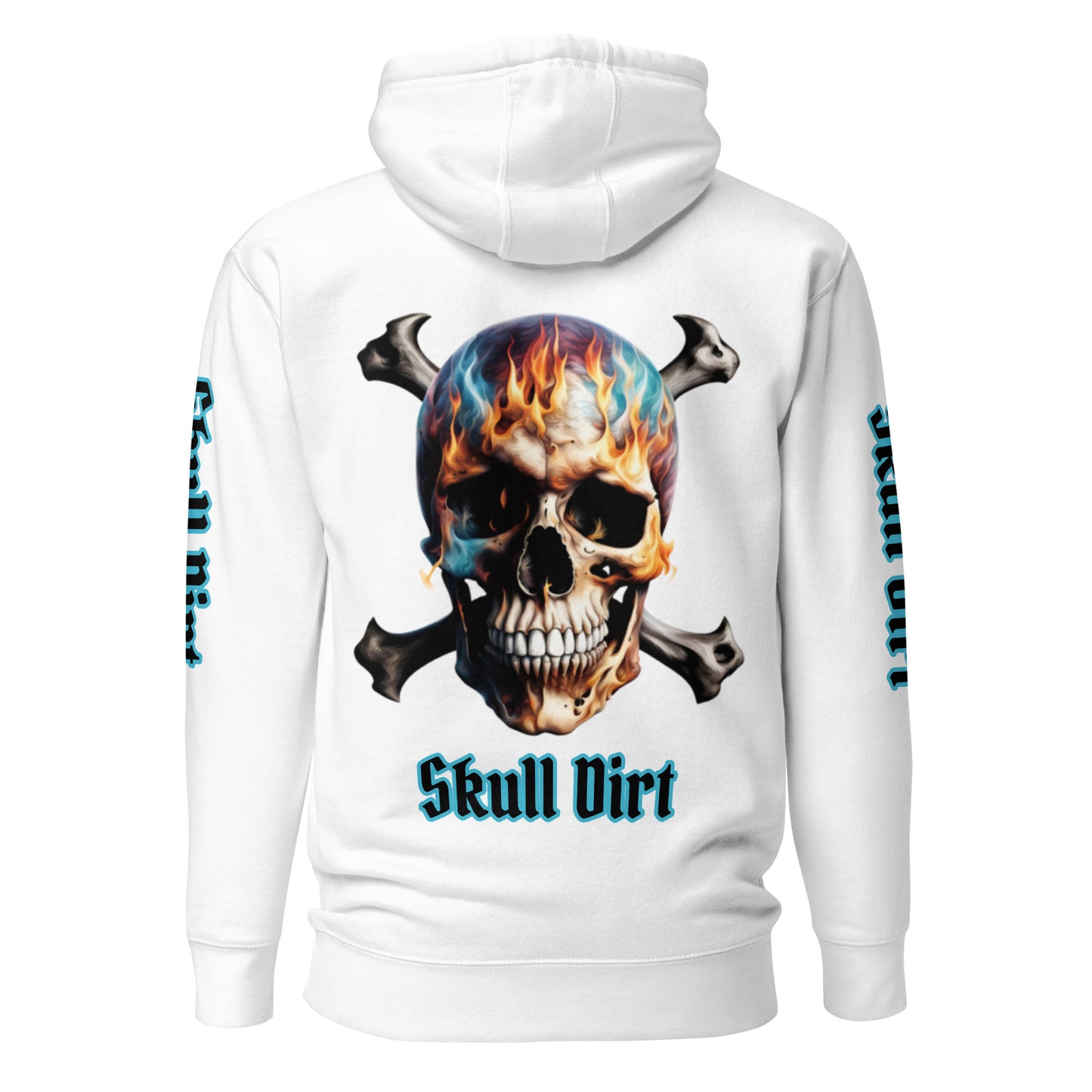 "SkullDirt Crossbone" Unisex Hoodie HodI