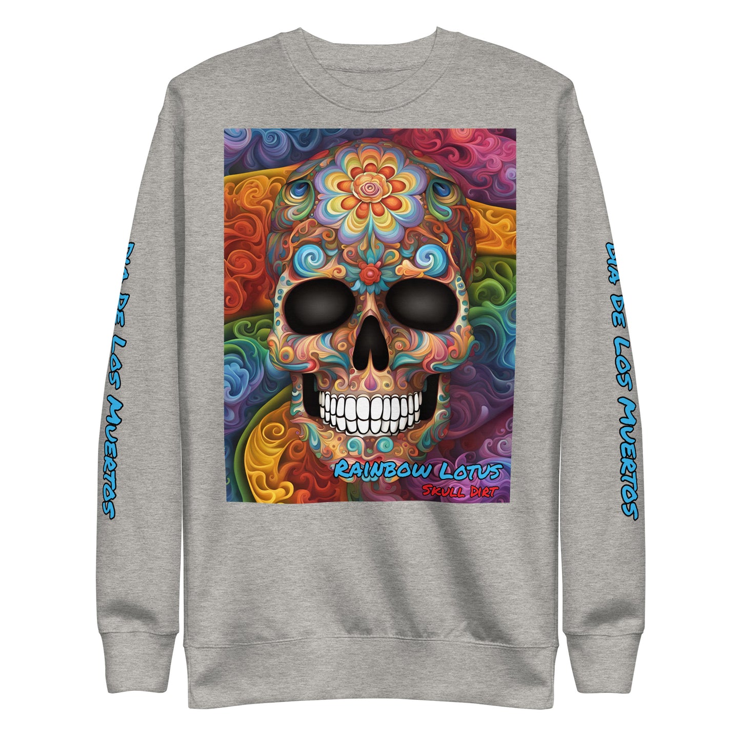 "Rainbow Lotus" Unisex Premium Sweatshirt HodI RaiL