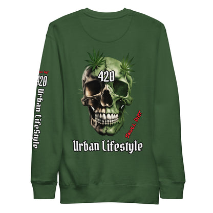 "420 Urban Lifestyle" Unisex Premium Sweatshirt HodI