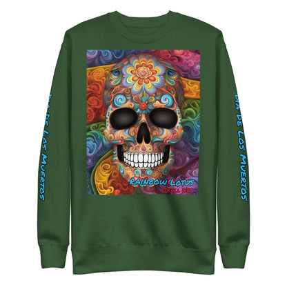 "Rainbow Lotus" Unisex Premium Sweatshirt HodI RaiL