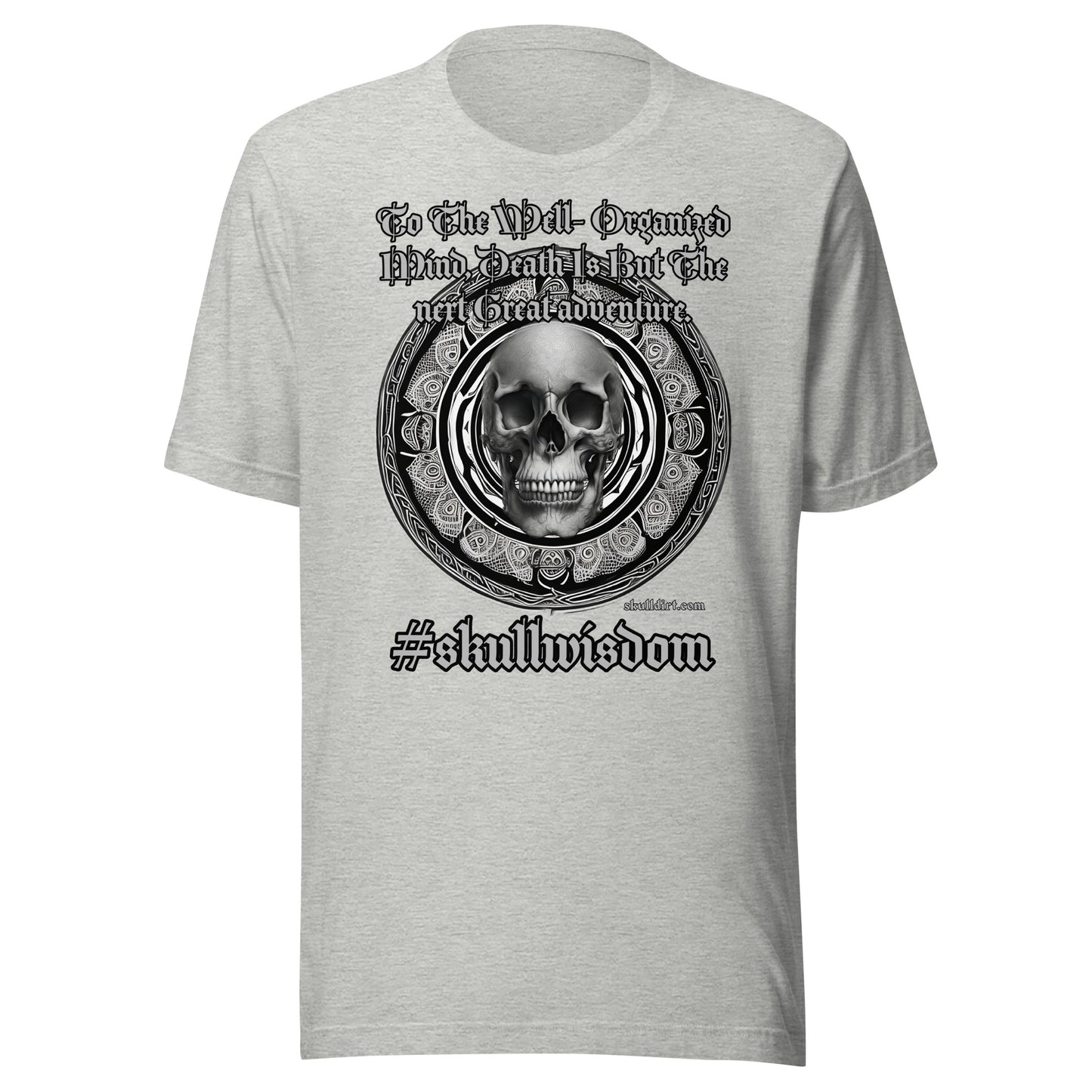 "Great Adventure "Death" Unisex Skull Wisdom TeeS