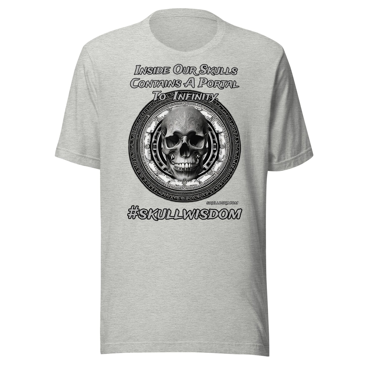 "Portal To Infinity" Skull WIsdom Unisex t-shirt TeeS