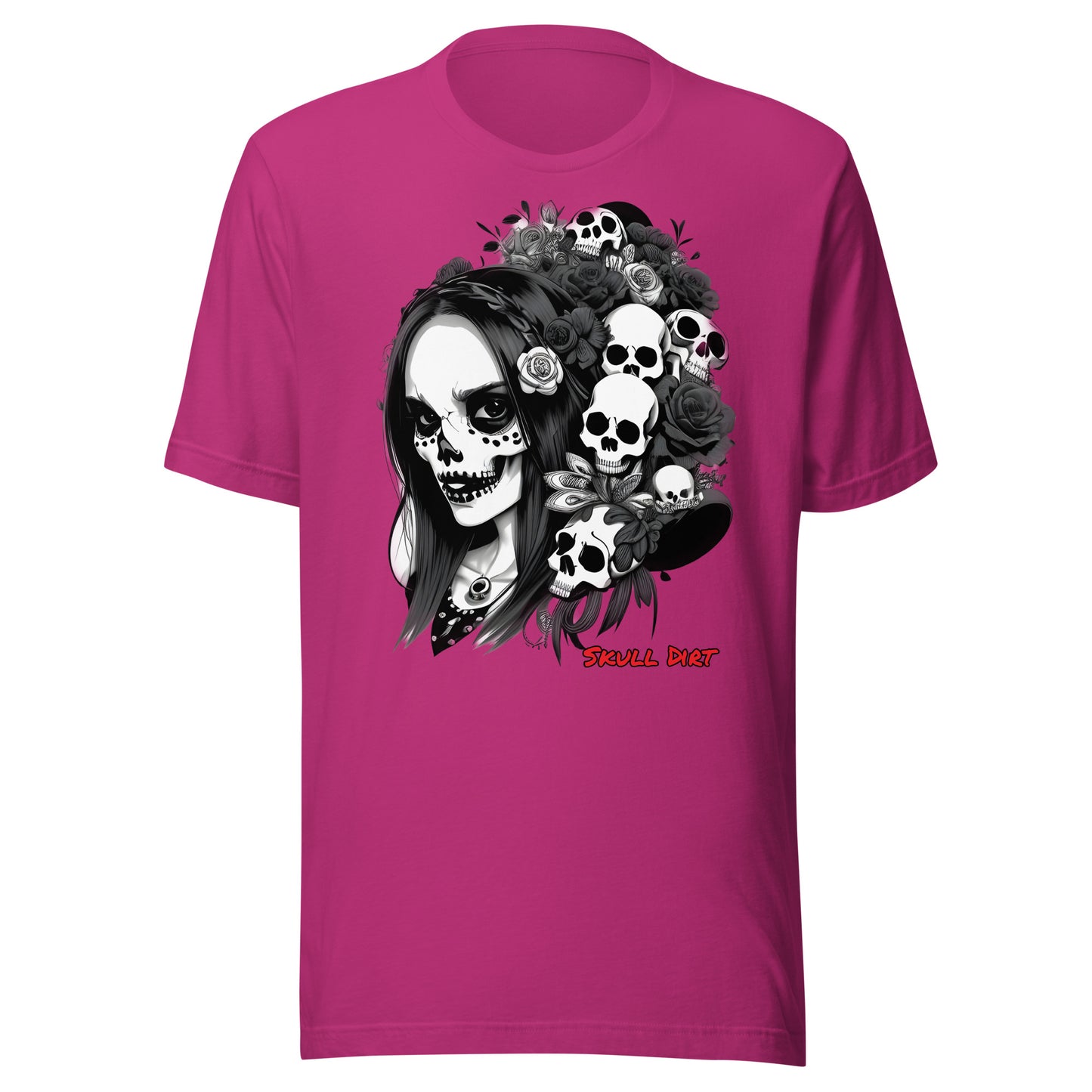 "Skulls In my Hair" Unisex TeeS WomA