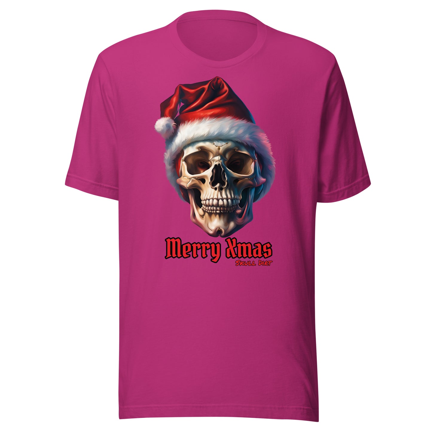 "Skull Santa" Unisex t-shirt TeeS WomA