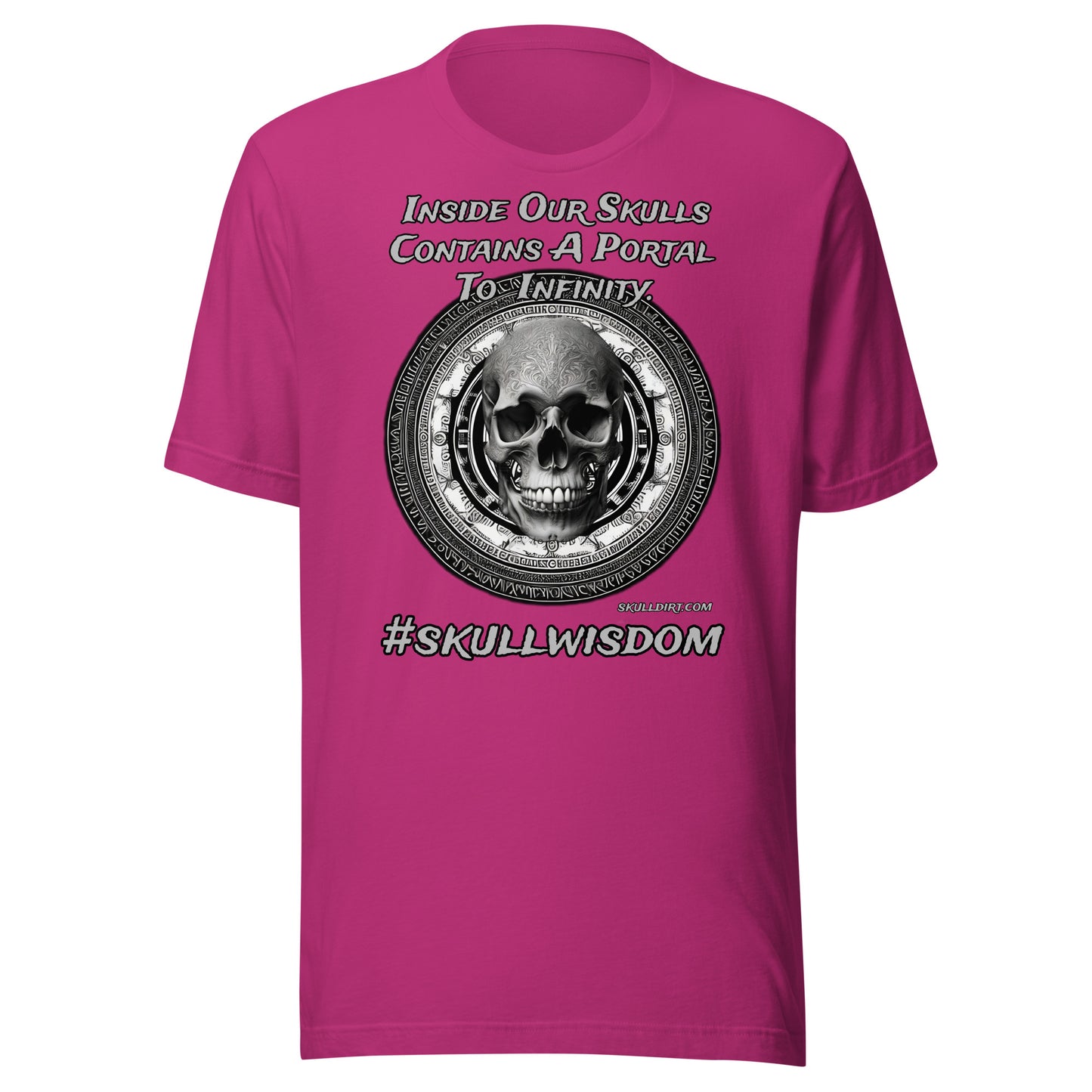 "Portal To Infinity" Skull WIsdom Unisex t-shirt TeeS