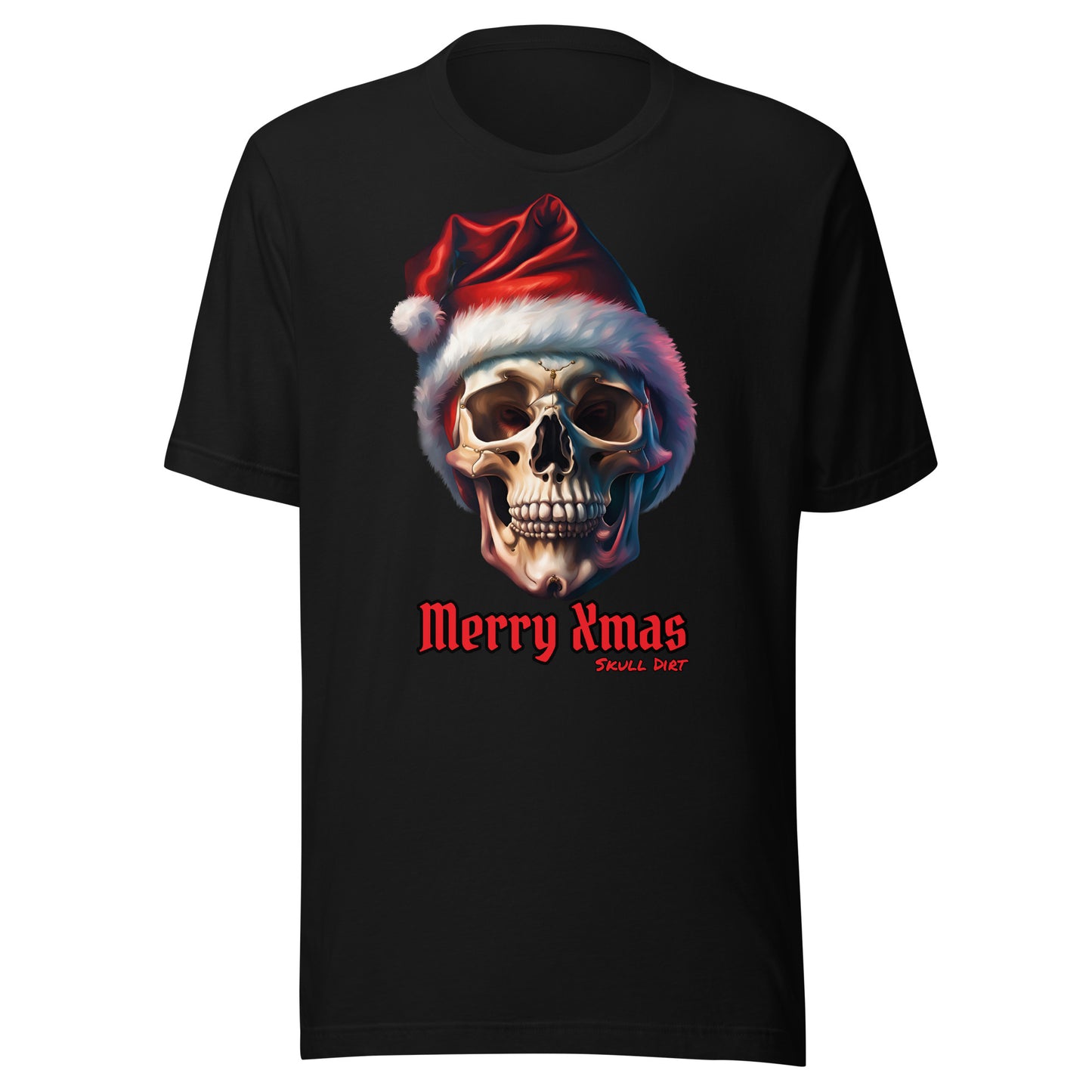 "Skull Santa" Unisex t-shirt TeeS WomA