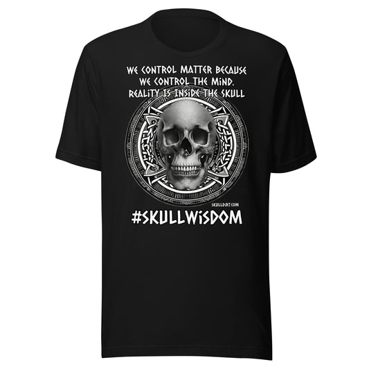 "Inside The Skull" Unisex Skull Wisdom TeeS