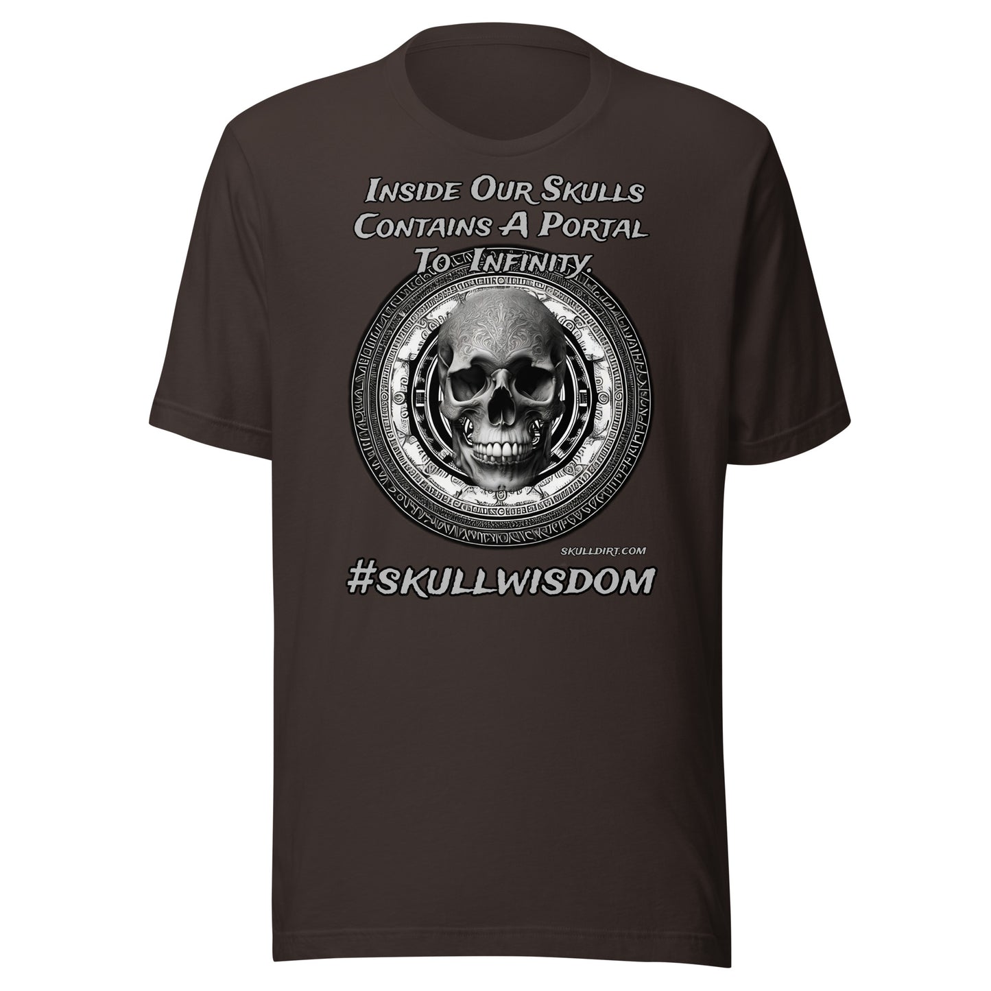 "Portal To Infinity" Skull WIsdom Unisex t-shirt TeeS