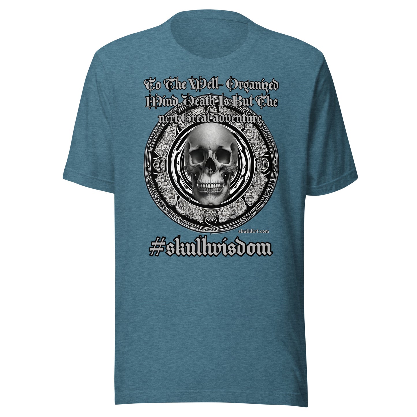 "Great Adventure "Death" Unisex Skull Wisdom TeeS