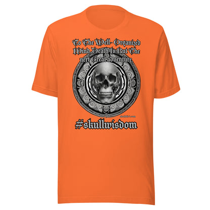 "Great Adventure "Death" Unisex Skull Wisdom TeeS