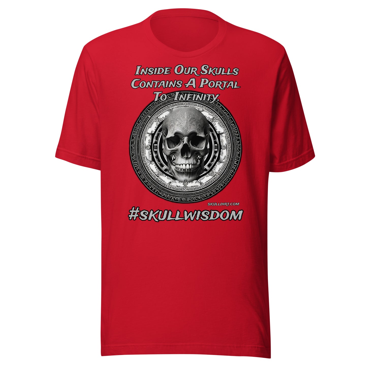 "Portal To Infinity" Skull WIsdom Unisex t-shirt TeeS