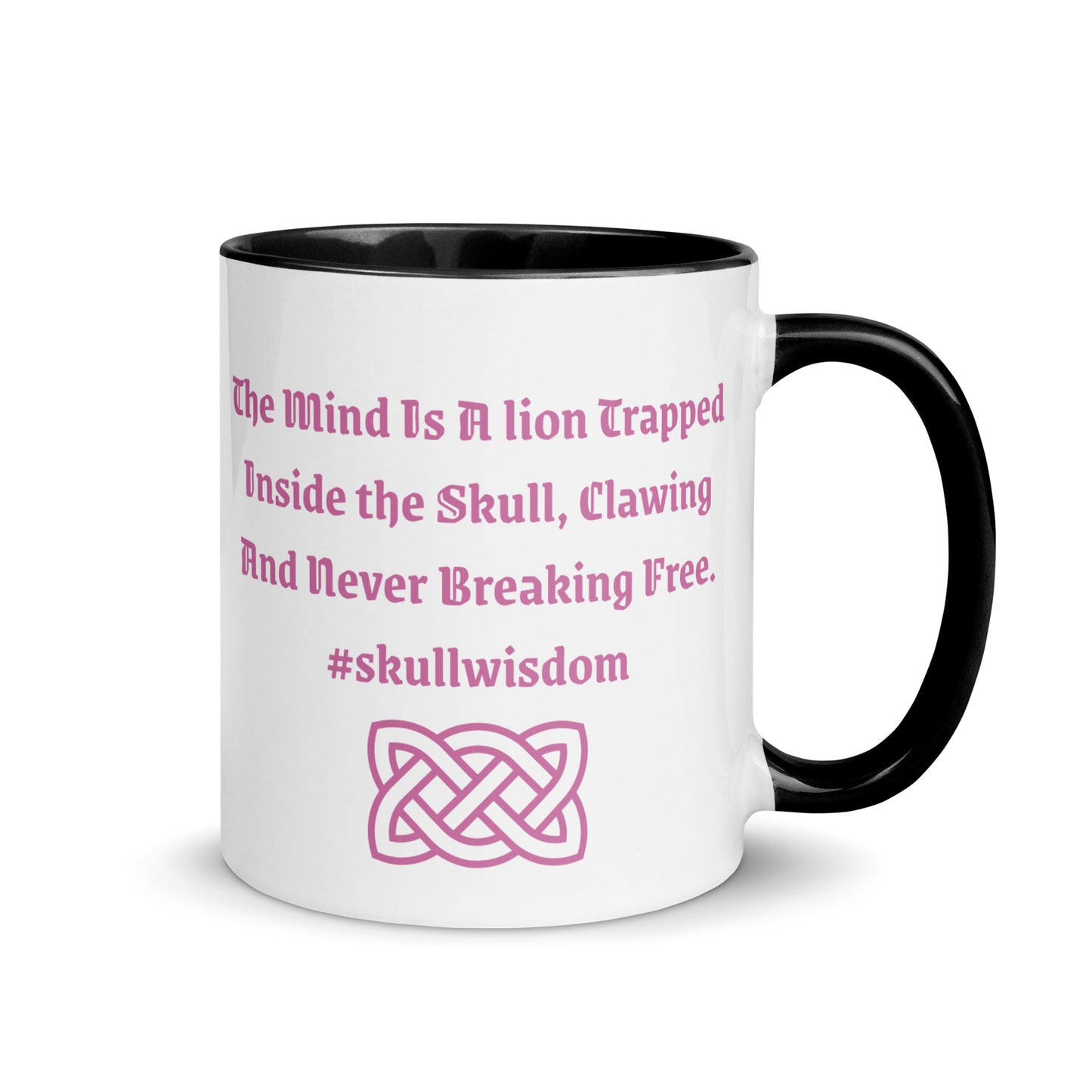 "Lion In The Skull" Skull Wisdom MugS