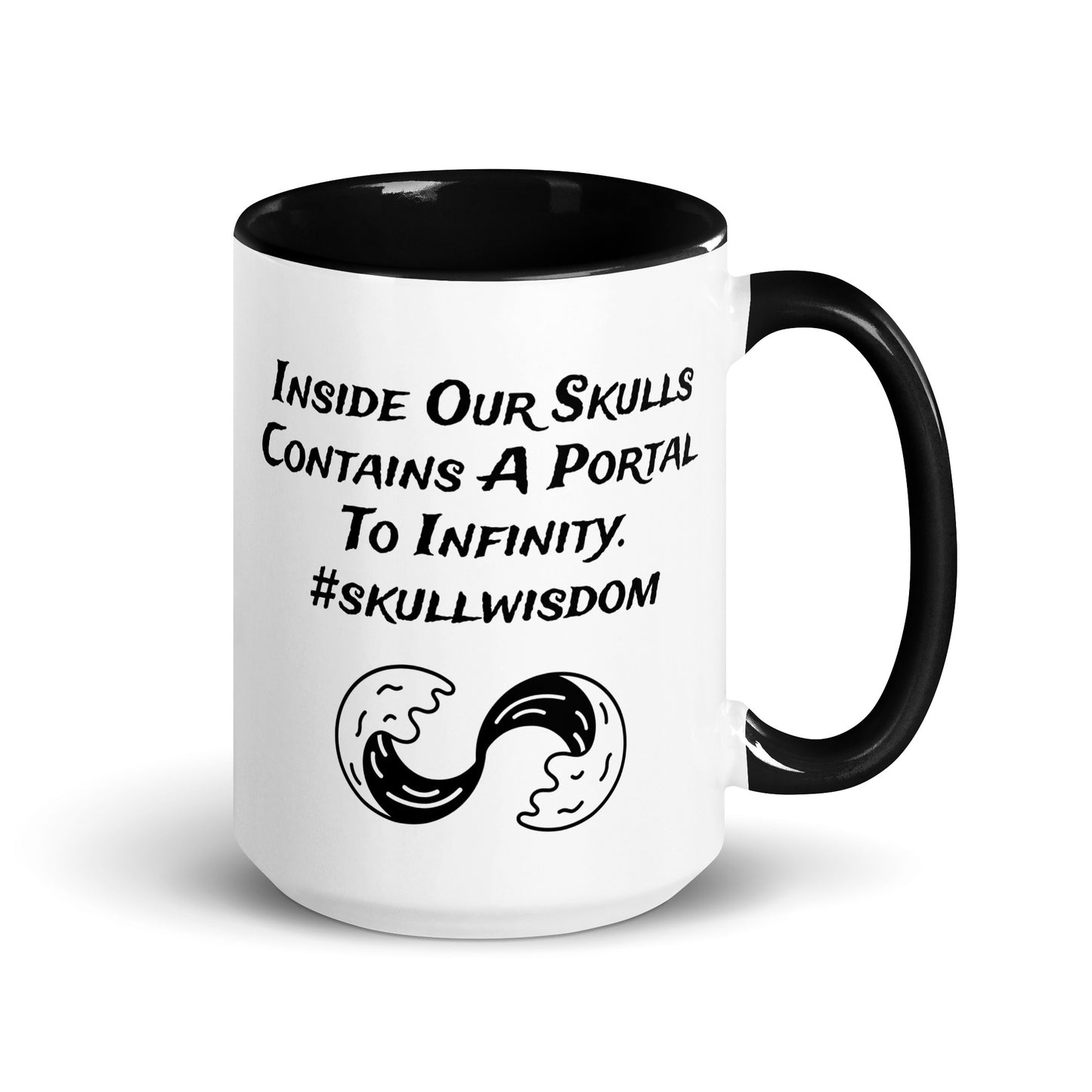 "Portal To Infinity" Skull Wisdom MugS